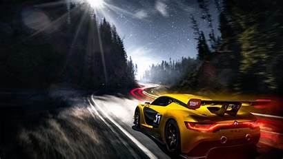 Renault Sports Sport Wallpapers Road Night Rs