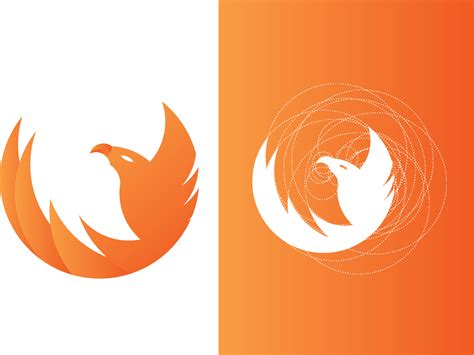Orange Eagle Logo Logodix