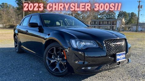 2023 Chrysler 300s Most Comfortable Vehicle In The Industry Youtube