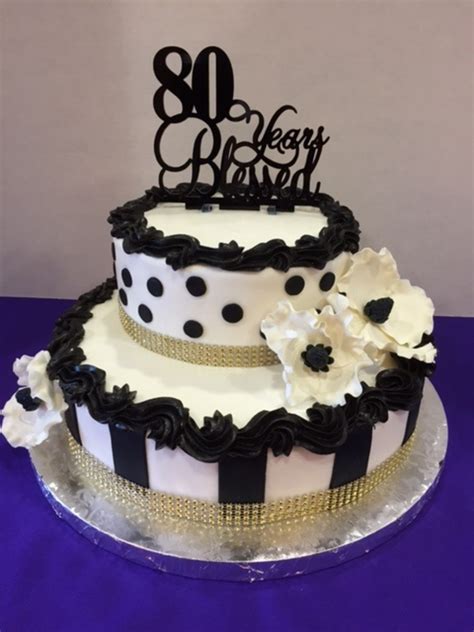 Moms 80th Birthday Cake