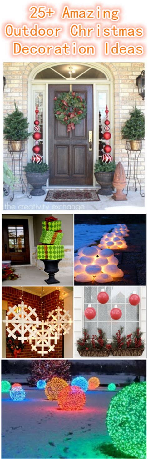 30 Amazing Diy Outdoor Christmas Decoration Ideas For Creative Juice