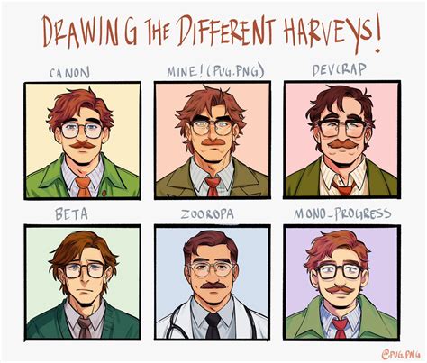 On Twitter Rt Pugpng Drew The Different Flavors Of Harvey This Was