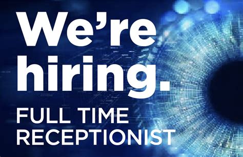 We Are Hiring Full Time Part Time Casual Medical Receptionists Northern Sydney Cataract