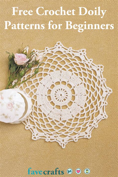 24 Free Crochet Doily Patterns For Beginners