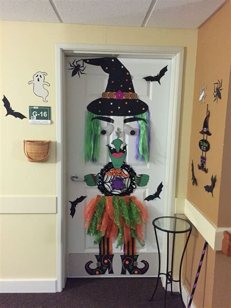 Halloween Witch Diy Door Decoration Classroom Diy Door Decor Diy