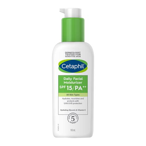 Cetaphil Cetaphil Daily Facial Moisturizer Spf15 118ml For Sensitive