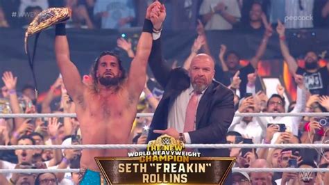 Seth Rollins Wins World Heavyweight Title At Wwe Night Of Champions