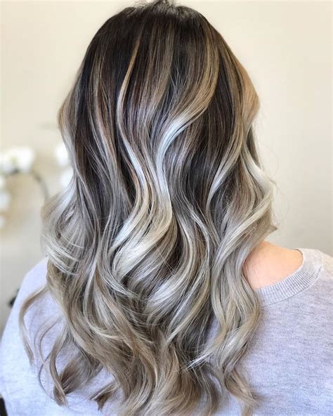 Pearl Toned Ribbons Balayage Ombre Balayageombre Hotd