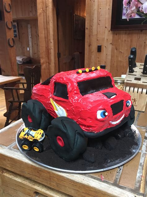 Each blaze monster machines party ideas picture links to the pin we found on pinterest, so feel free to give these pinners. Blaze and the Monster Machines Invitations Inspirational Blaze the Monster Truck Cake Sweets in ...