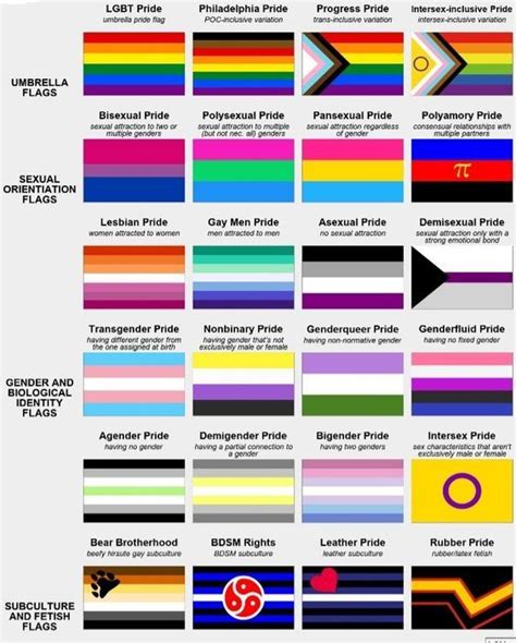Pinterest Gender Flags Pride Flags List Pride Flags
