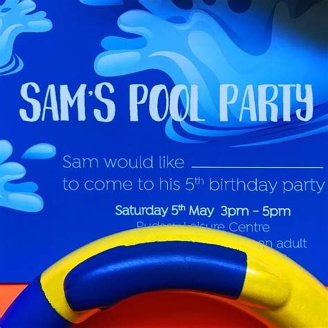 Pool Party Invitation Swim Party Invitation Swimming Pool Etsy Pool Party Invitations Swim