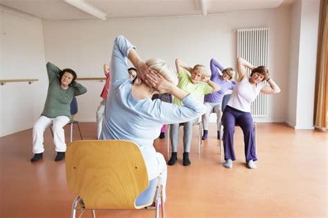 Sample Class Seated Exercises For Older Adults Senior Fitness