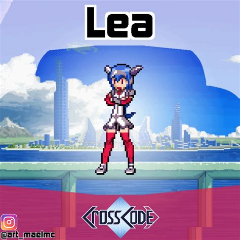 So I Did A Pokémon Sprite For Lea Rcrosscode