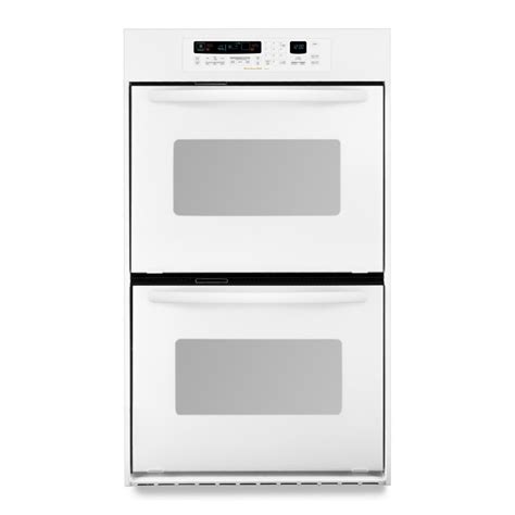 Kitchenaid Architect Convection Double Electric Wall Oven White