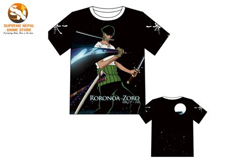 One Piece Roronoa Zoro T Shirt Anime Store