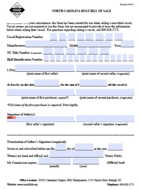 How To Write Bill Of Sale For Boat Bill Of Sale Form Template Vehicle