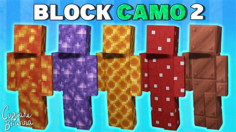 Block Camo 2 Hd Skin Pack By Cupcakebrianna Minecraft Skin Pack