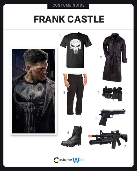 Dress Like The Punisher Frank Castle Costume Halloween And Cosplay