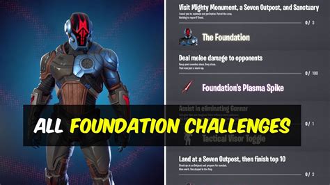 How To Unlock The Foundation Skin In Fortnite Chapter 3 All Foundation