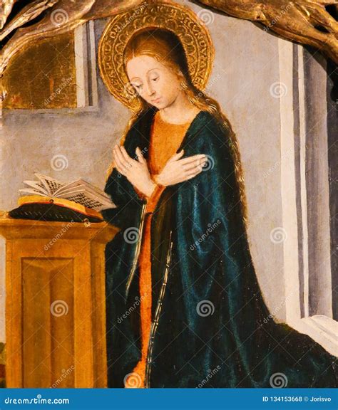 Mother Mary In Prayer Editorial Stock Photo Image Of Kneel 134153668