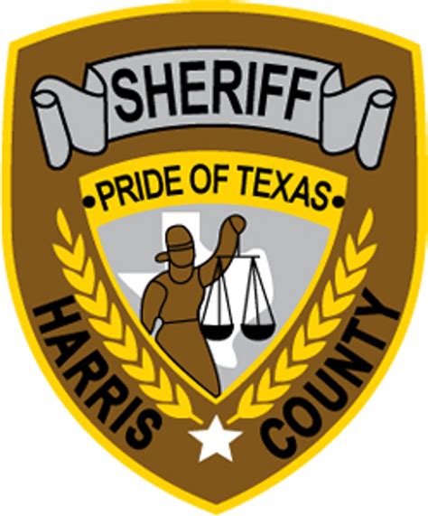 Harris County Sheriffs Office Patch Plaque