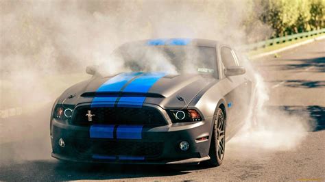 Ford Ford Mustang Burnout Muscle Car Shelby Gt500 Shelby Gt 500 Gt 500