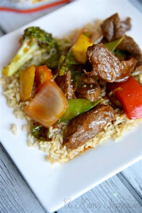 As always, we were trying to cut out carbs, and we knew that stir fry would be the best option. Simple 20 Minute Beef Stir-Fry with Rice Recipe