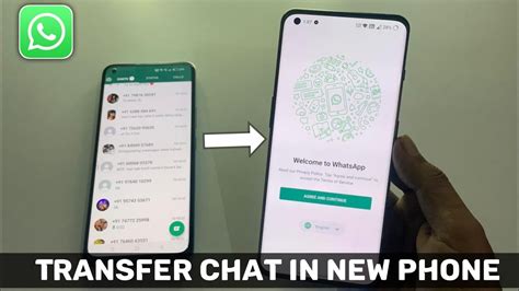 How To Transfer Whatsapp Messages To New Phone Youtube