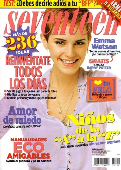 Emma Watson Covers Seventeen Magazine Mexico Celeb Dirty Laundry