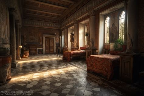 Roman Villa Bedroom By Dendory On Deviantart