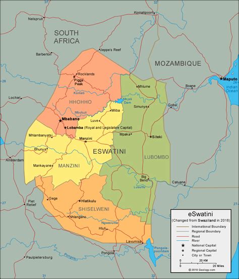 Eswatini's hotels, lodges, restaurants and tourism operators across the country have some great special offers available, from 2 for 1's on. Map of eSwatini (formerly Swaziland) and Satellite Image