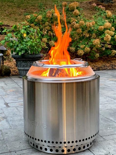 Air injection makes the fire burn more completely, ryan gist, one of the lead engineers on the it also makes for a fire capable of burning longer and brighter with less wood. Smokeless Fire Pit Reviews / Best Fire Pit Customized For A Wood Table Firepit Ideas Smokeless ...