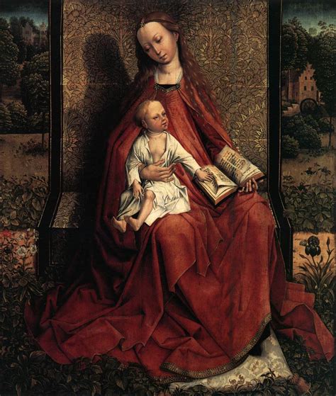 File15th Century Unknown Painters Virgin And Child Wga23586