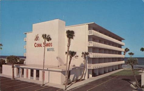 Coral Sands Motel Ormond Beach Fl Postcard
