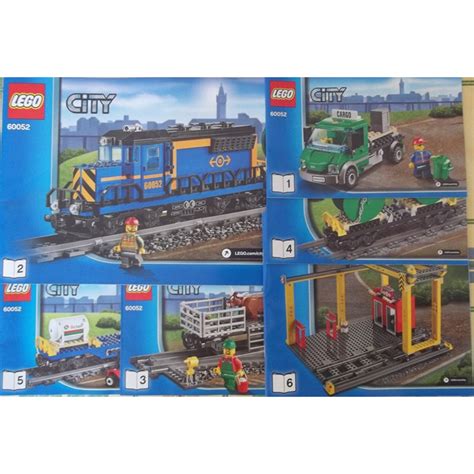 Lego Cargo Trein 60052 Instructions Brick Owl Lego Marktplaats