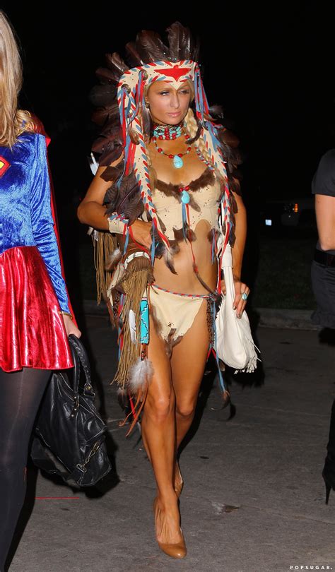 Sexy Native American When It Comes To Halloween Costumes Paris Hilton Has A Sexy