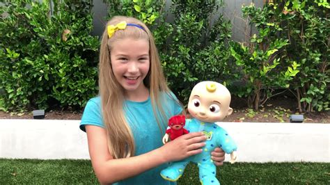 Ava Madison Gray Cocomelon Voice Of Jj And Musical Bedtime Doll Youtube