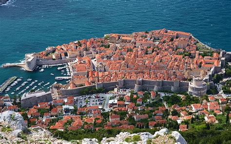 Hd Wallpaper Vacation On The Adriatic Sea Dubrovnik Dalmatia Croatia