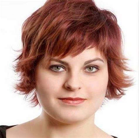 25 Pretty Short Haircuts For Chubby Round Face Round