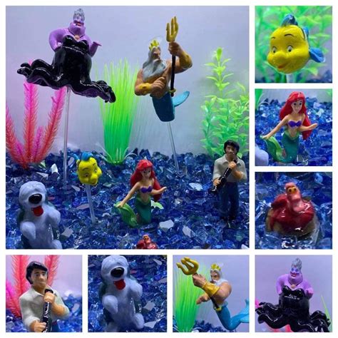 Little Mermaid Fish Tank Decor Etsy