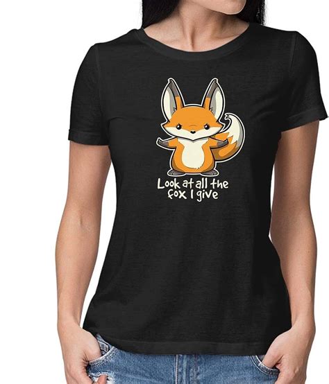 All The Fox Womens Basic Tee At Amazon Womens Clothing Store