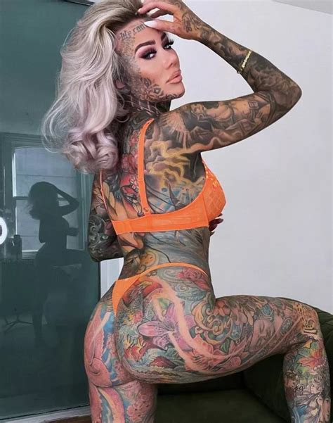 Britain S Most Tattooed Woman Inks Vagina And Posts Intimate Video A