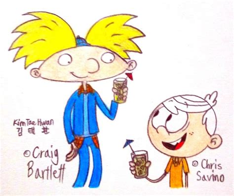 Lincoln Meets Arnold Hey Arnold The Loud House Nickelodeon Crossovers