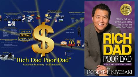 Rich dad poor dad quotes/quotations. "Rich Dad Poor Dad" Book Review / Executive Summary