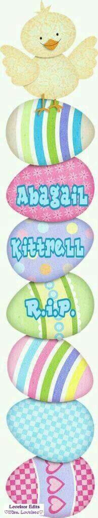363 likes · 3 talking about this. Abagail Kittrell R.I.P | Easter blessings, Easter signs, Easter clipart