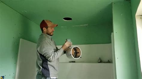 Can you imagine your home without lights? Installing recessed ceiling shower light. DIY - YouTube