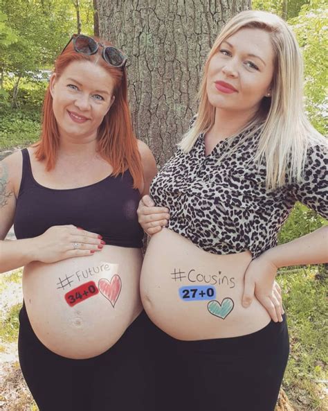 We Love These Moms Bellies Painted With Futurecousins Photos Of