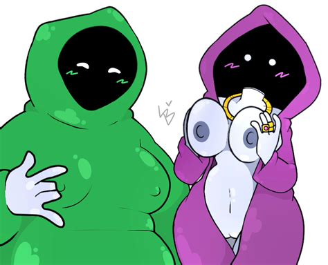 Rule 34 2girls Blush Cloak Cloaked Duo Eyes Only Female Female Only Genderbent Gold