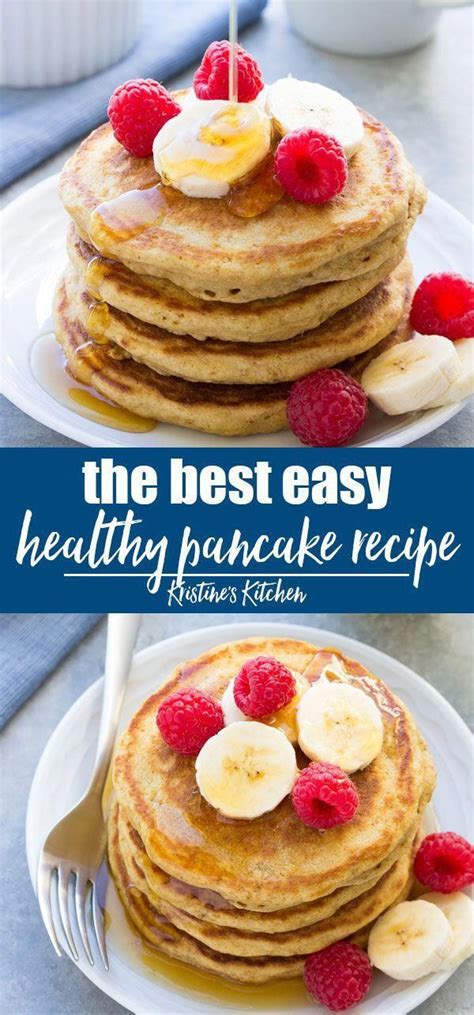 The Very Best Healthy Pancake Recipe These Pancakes Are