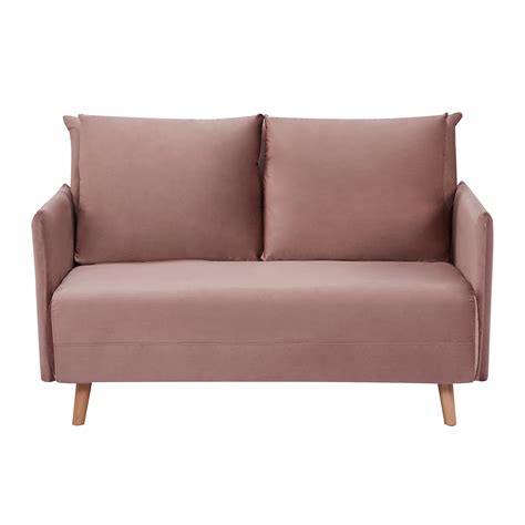 Aandb Home 52 Inch Dusty Pink Upholstered Sofa Bed Freight Liquidators